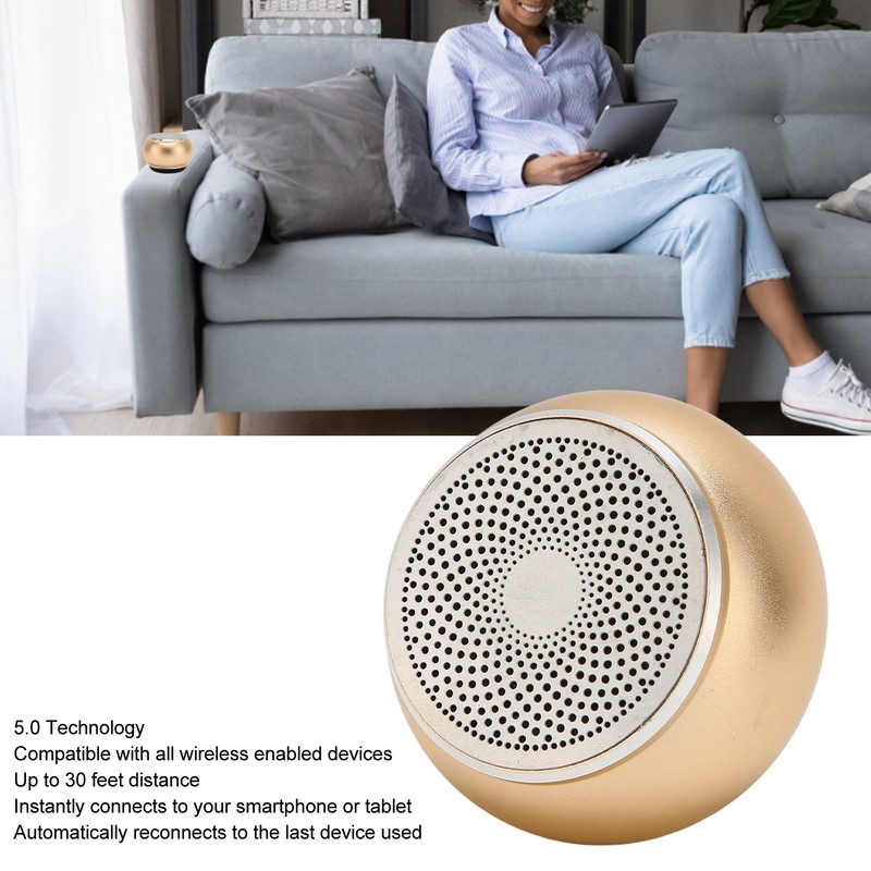 Bluetooth Small Speaker Simple Design IP67 Waterproof Portable Wireless Speaker