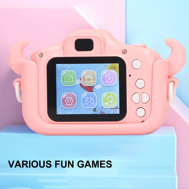 Kids Camera Toy 2MP HD Digital Photo Video Recorder Present