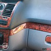 OMAC Wooden Look Dashboard Console Trim Kit for Hyundai Santa