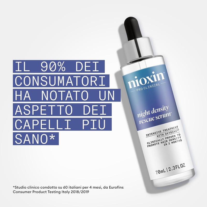 Nioxin Night Density Rescue Sérum Nocturno para Densidad y Grosor