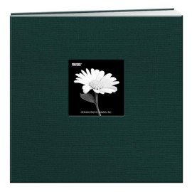 Pioneer 12-Inch by 12-Inch Fabric Frame Scrapbook, Majestic Teal