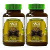 Maca Peruana Negra Orgánica Pack 2 Frascos con 100 Cápsulas