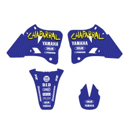 YAMAHA CHAPARRAL TEAM GRAPHICS YZ125 YZ250 1996 1997 1998 1999 2000 2001 DECALS - YAM-646