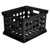 Sterilite Stackable Sturdy Storage Crate Organizer Bins with Handles, 6
