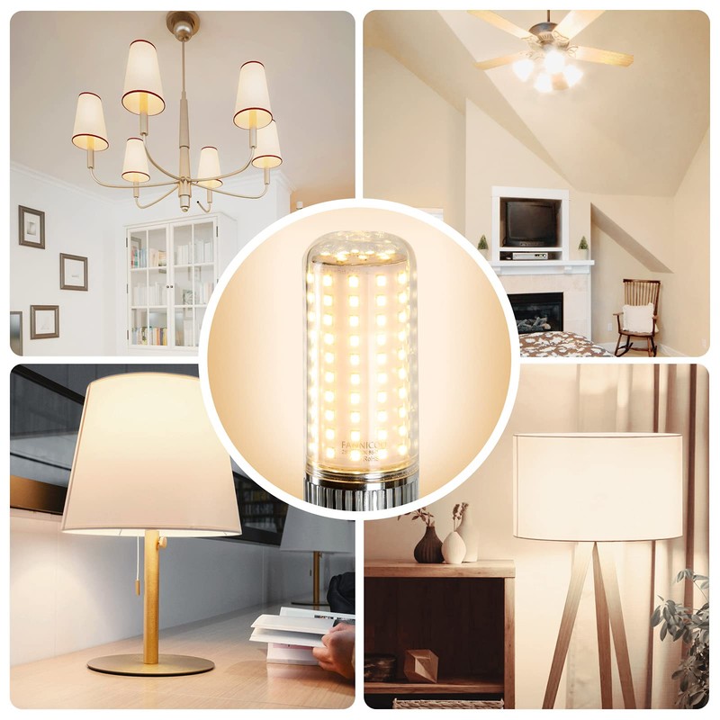 E26 LED Bulb, 25W Corn Light 200W Equivalent 3000K Warm