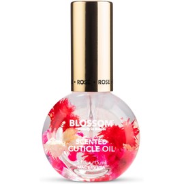 Blossom Aceite Para Cutículas, Hidratante, Humectante, Perfumado, Con Infusión De Flores Naturales, 15 Ml, Rosa