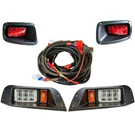 Dr.Acces EZGO TXT LED Light Kit W/Upgrade Harness | Golf Cart LED Light Kit for EZGO TXT 1996-2013 Gas&Electric