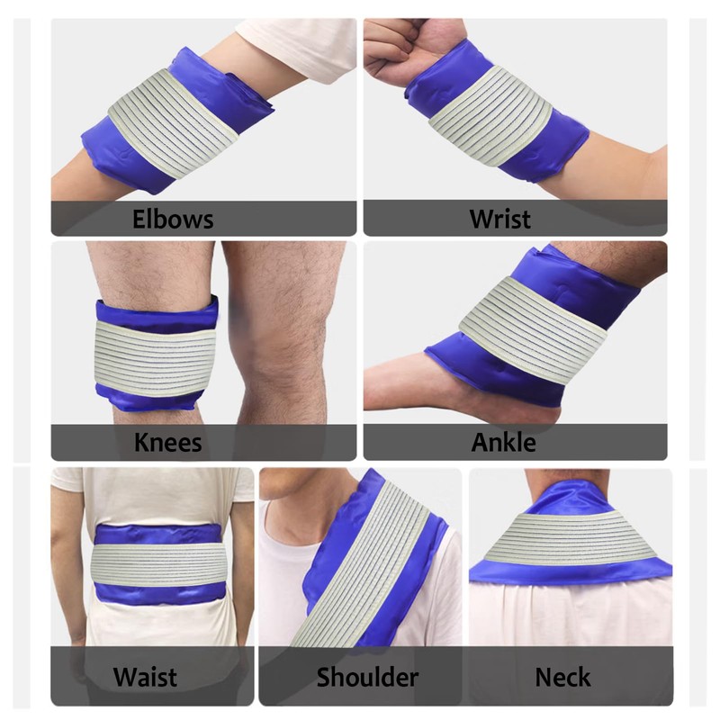 Cold Pack Strap, Elastic Belt to Wrap Cold Pack, Ice