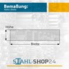 Stahl-Shop24 Aluminium Flat Profile 12 x 3 mm 1500 mm