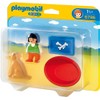 Playmobil 6796 1.2.3 Girl with Dog
