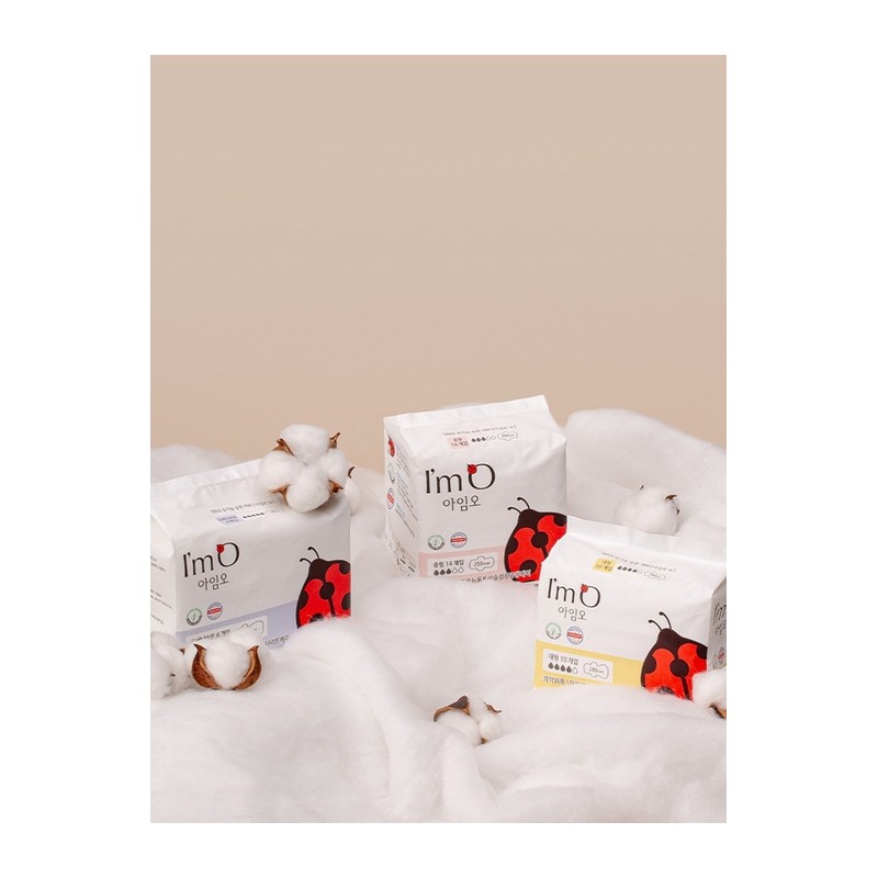 [Value Set] I'm O Organic Medium 2 packs + Large