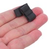 Abaodam 20pcs Drawer Slide Stop Stoppers Rubber End Clips for