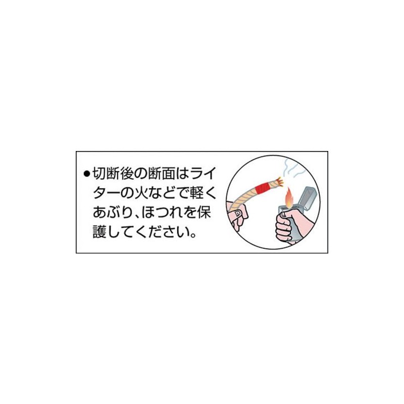 TRUSCO(トラスコ) ブラインドコード 白 3mm×30m 8つ打タイプ R-330B