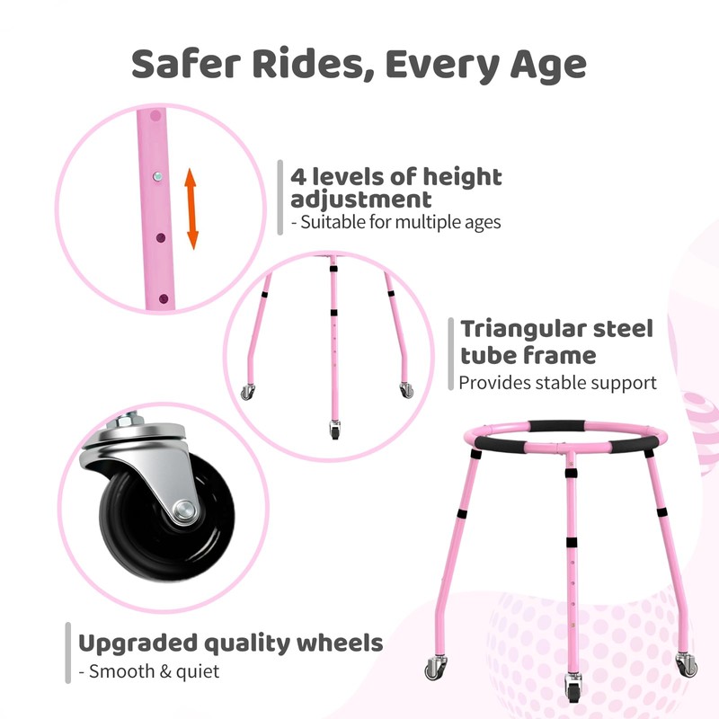 Roller Skate Trainer for Kids - Folding Adjustable Height (27"-33")