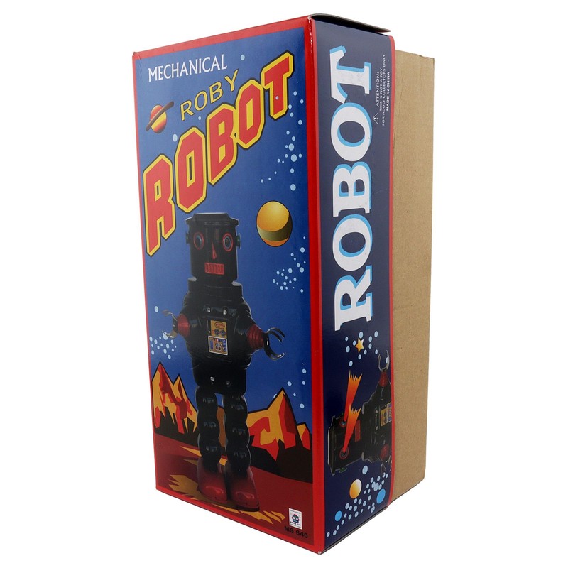 Freak Scene Robot Mechanical Roby Robot Tin Robot Red