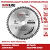 Saxton TCT Circular Wood Saw Blade 165mm x 20mm (16mm