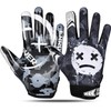 LupineRage Game Over Tacky Grip Football Gloves (X-Large)
