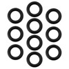 ECSiNG 10pcs Carburetor Mixing Screw Rubber O-Ring Gasket 1329529901 Outer