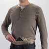 Eagle Creek Flat Waist Bag for Sports and Travel, khaki,