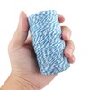 jijAcraft Blue and White Twine String, 328 Feet Christmas Bakers