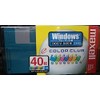 Maxell MFHD18CC40P 3.5-inch FD Windows, 40 Sheets