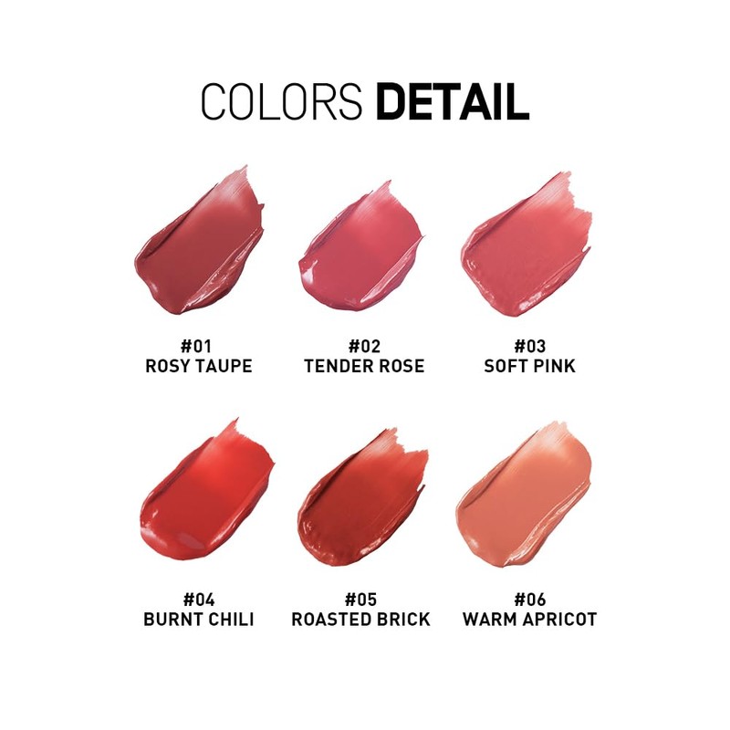 HEME Extreme Satin Lipstick 4.3g (05 Roasted Brick)