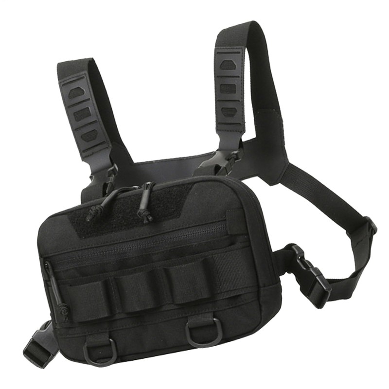 Chest Pack For Men,Oxford Cloth Portable Running Chest Bag 20L