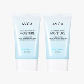 Abka [Abca][1+1] All Day Hypoallergenic Moisture Sun Cream SPF50+ PA++++ 35ml / [아브카][1+1] 올데이 저자극 모이스춰 선크림 SPF50+ PA++++ 35ml