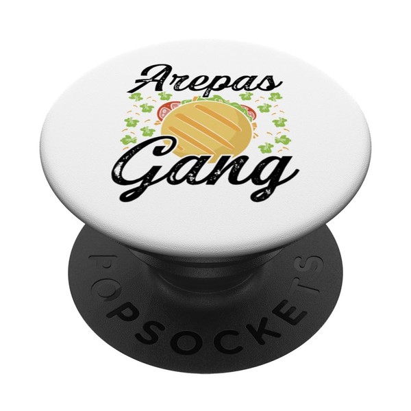 Arepa Flour Venezuelan Snacks Arepas Grill Arepa Making PopSockets Standard