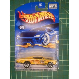 Hot Wheels 2001 Hot Wheels ~HIPPIE MOBILES~ '67 Pontiac GTO 4/4