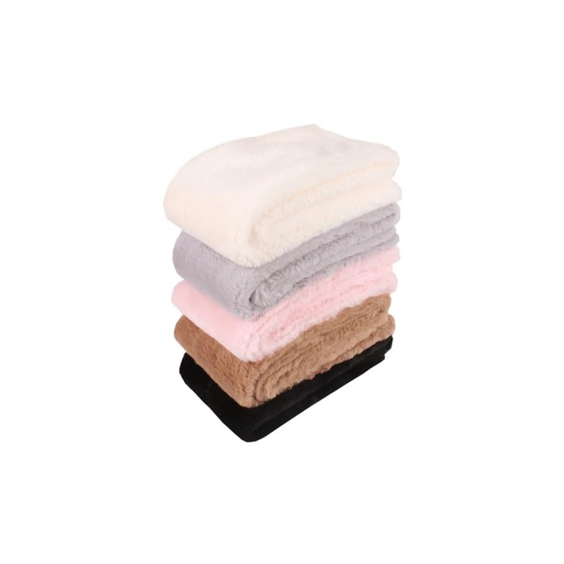 TASOGARA Women's Scarf, Cute, Plain, Fluffy, Cold Protection, Fluffy, Casual,