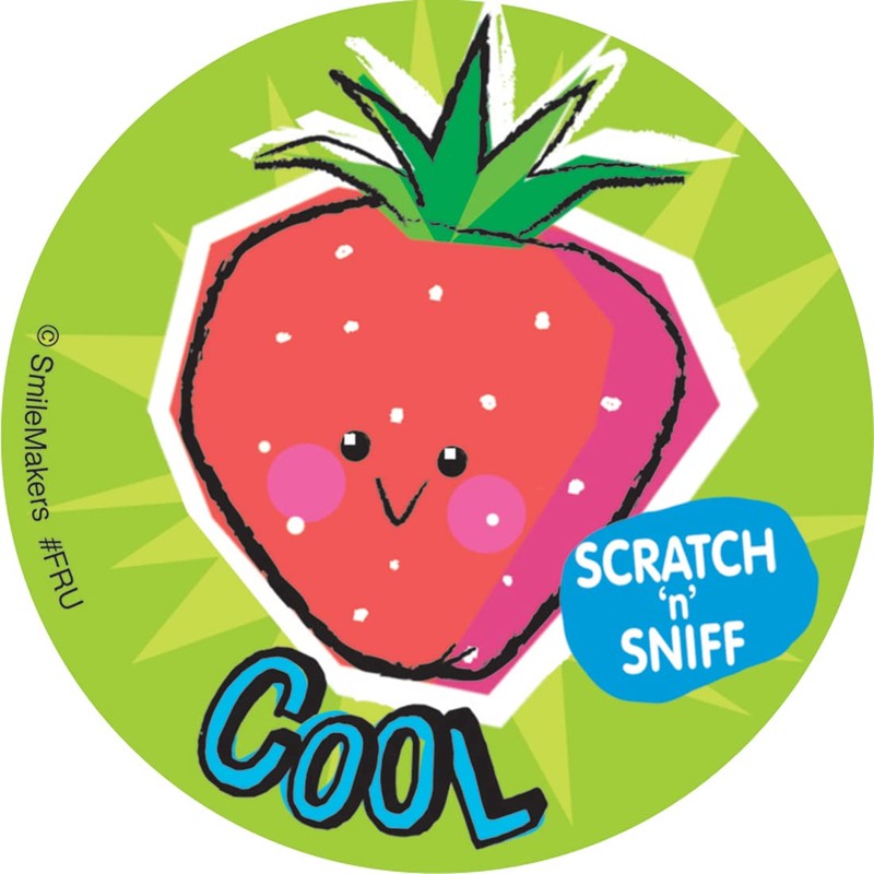 Fruity Scratch 'N Sniff Stickers 75-pak