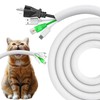 UOMTFAI Cord Protector from Cats Dogs 25ft 1/2 Inch, Flexible