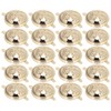 20Pcs Hardware Lock Buckle DieCasting Bag Luggage Handbag Accessories Golden