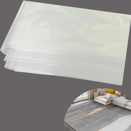 3 Pcs Plastic Large Rug Storage Bag, 9'x12' Heavy Duty Carpet Moving Bag Suit for Carpet Shipping, Packing, Moving and Storage