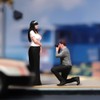 SOUFORCE 1/18 Scale Scene Props Figure Man Photographer with Camera