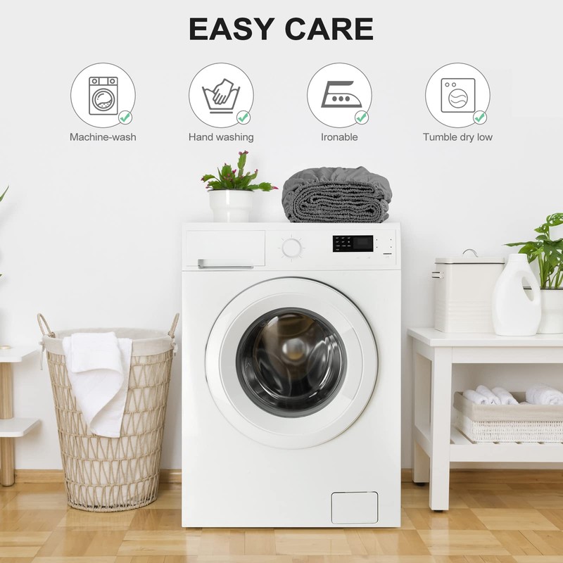 FreshCulture California King Fitted Sheet Only - Hotel Quality Fitted