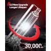 Torchbeam D1S HID Bulb, 6000K Diamond White Xenon Bulbs, High