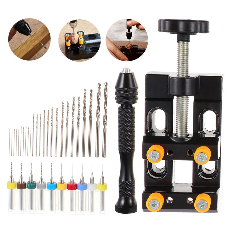 COHEALI 1 Set Hand Drill Tool Kit with Precision Pin