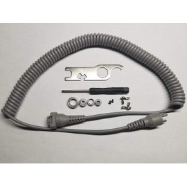 DRC Replacement Motor Cord, Carbon Brush, Bearings, Screws Repair Set for KUPA UPOWER UP200 UG12