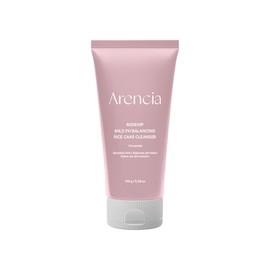 ARENCIA Limpiador Facial Con Rosa Mosqueta Y Pastel De Arroz, Equilibrante De Ph Y Ceramidas Para Piel Sensible, 153 G                                