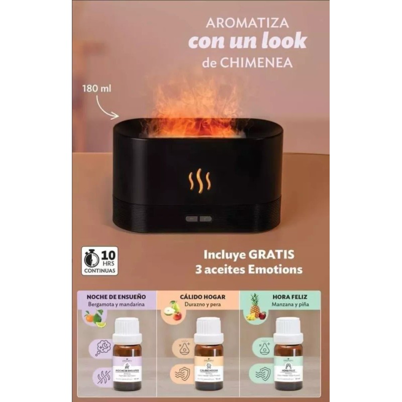 Betterware Difusor Aromático Difullama Incluye 3 Aceites