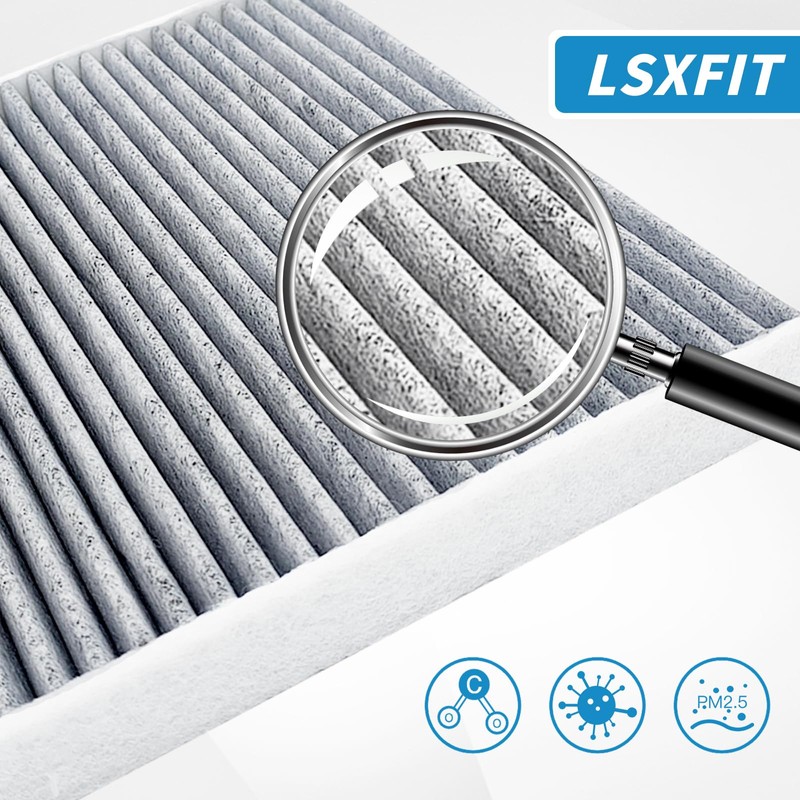 Engine & Cabin Air Filter Compatible with Hyundai SANTA FE