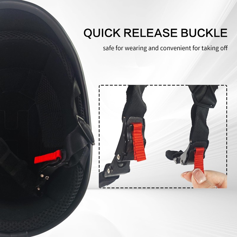 Half Cap Motocross Helmets Adult Half Shell Open Face Motorcycle