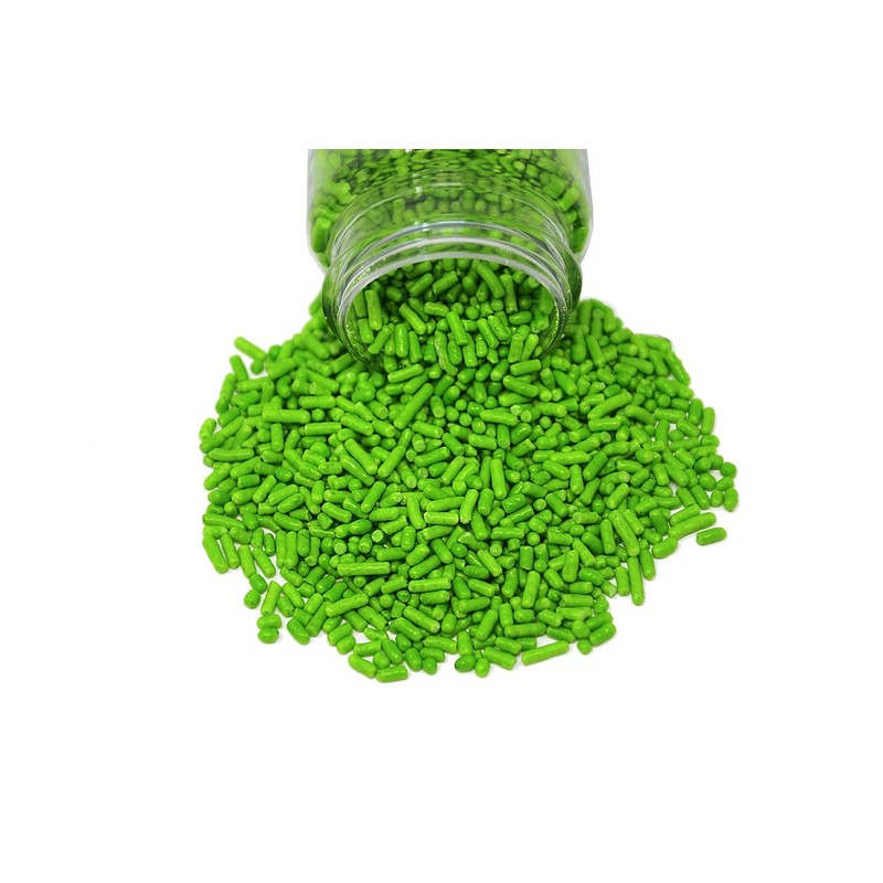 Mystic Sprinkles Solid Color Jimmy Sprinkles (Luscious Lime Green)