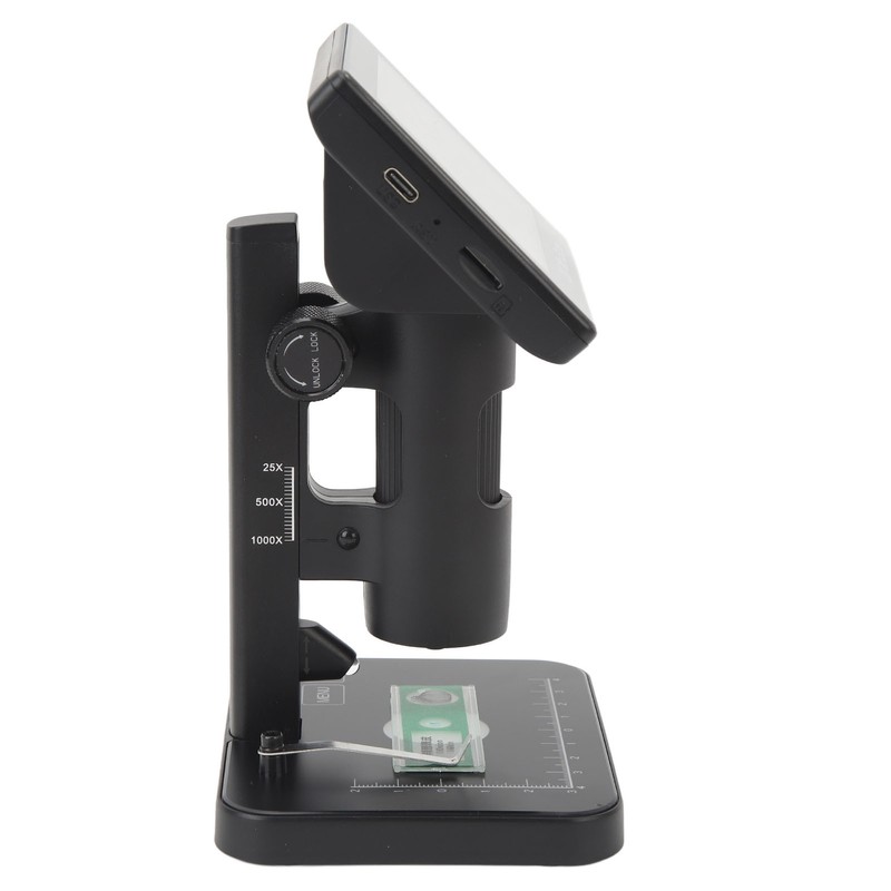 Digital Microscope with 5in IPS Screen USB 1080P 1000X Magnification