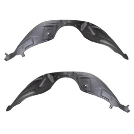 TRQ TRQ Front Inner Fender Liner Set Compatible with 2013-2018 Lexus ES300h ES350 LX1248119 LX1249119