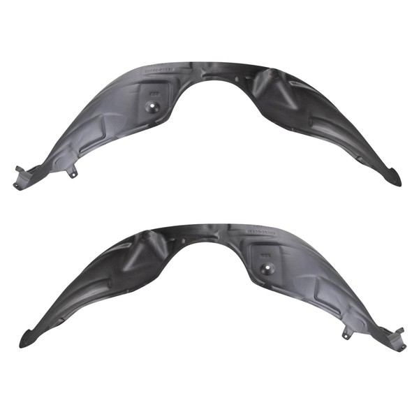 TRQ TRQ Front Inner Fender Liner Set Compatible with 2013-2018