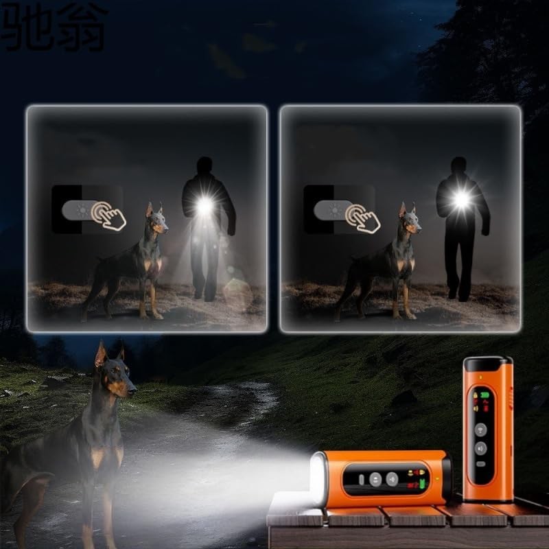 LIWEARE Ultrasonic Dog Bark Deterrent Device 50 ft Range Dog