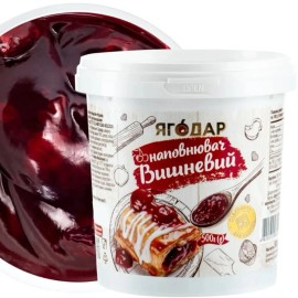 Yagodar Cherry Jam Filling with Real Berries 17.6 oz / 500 g - 4 Pack